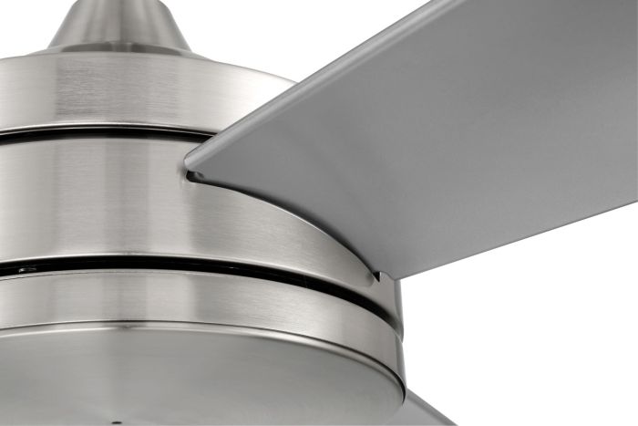 brushed polished nickel ceiling fans