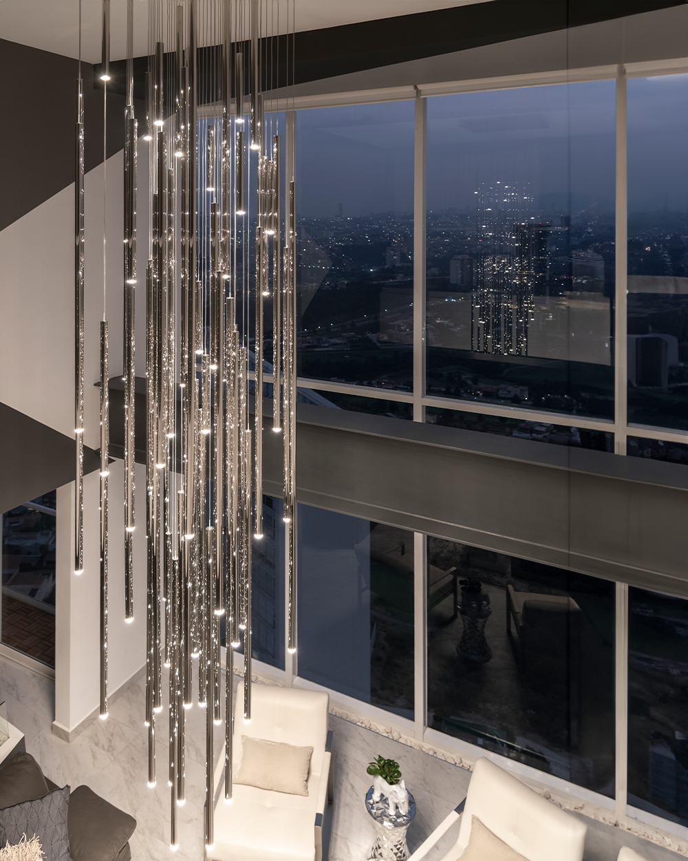 dark reflex chandelier