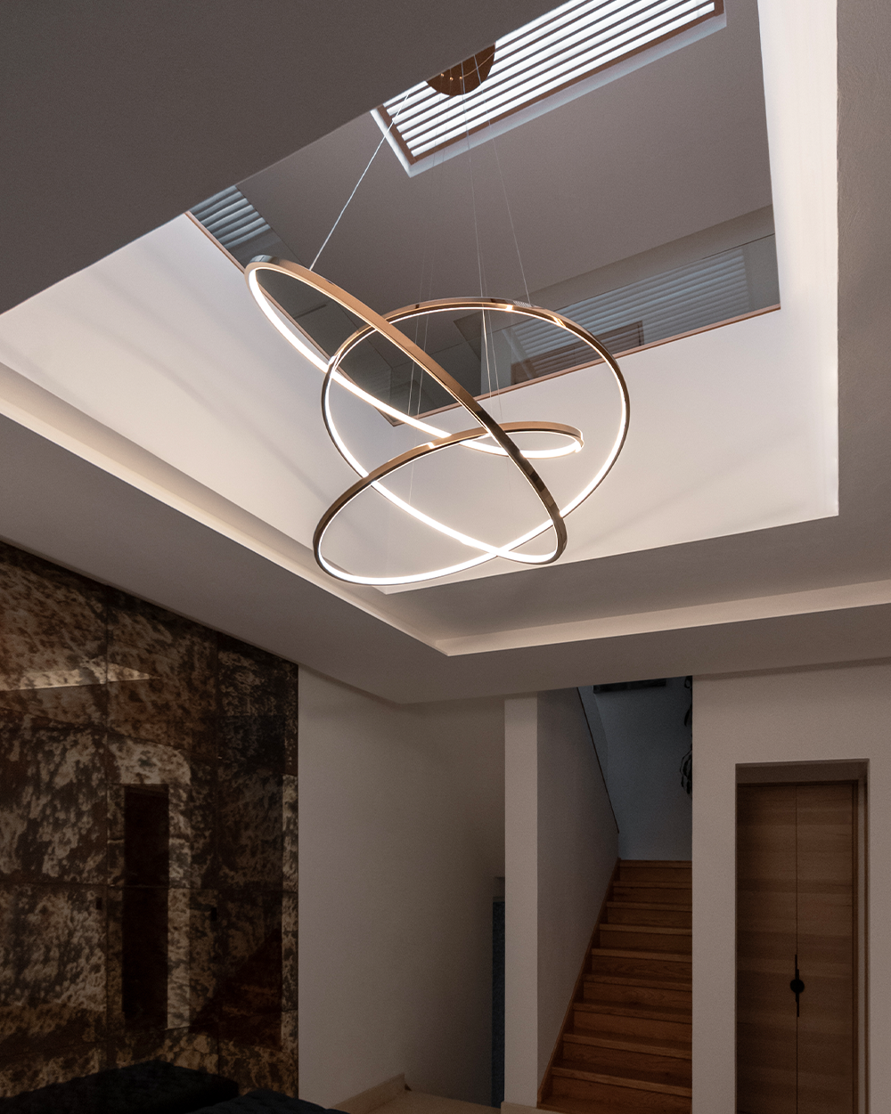 rose cooper chandelier