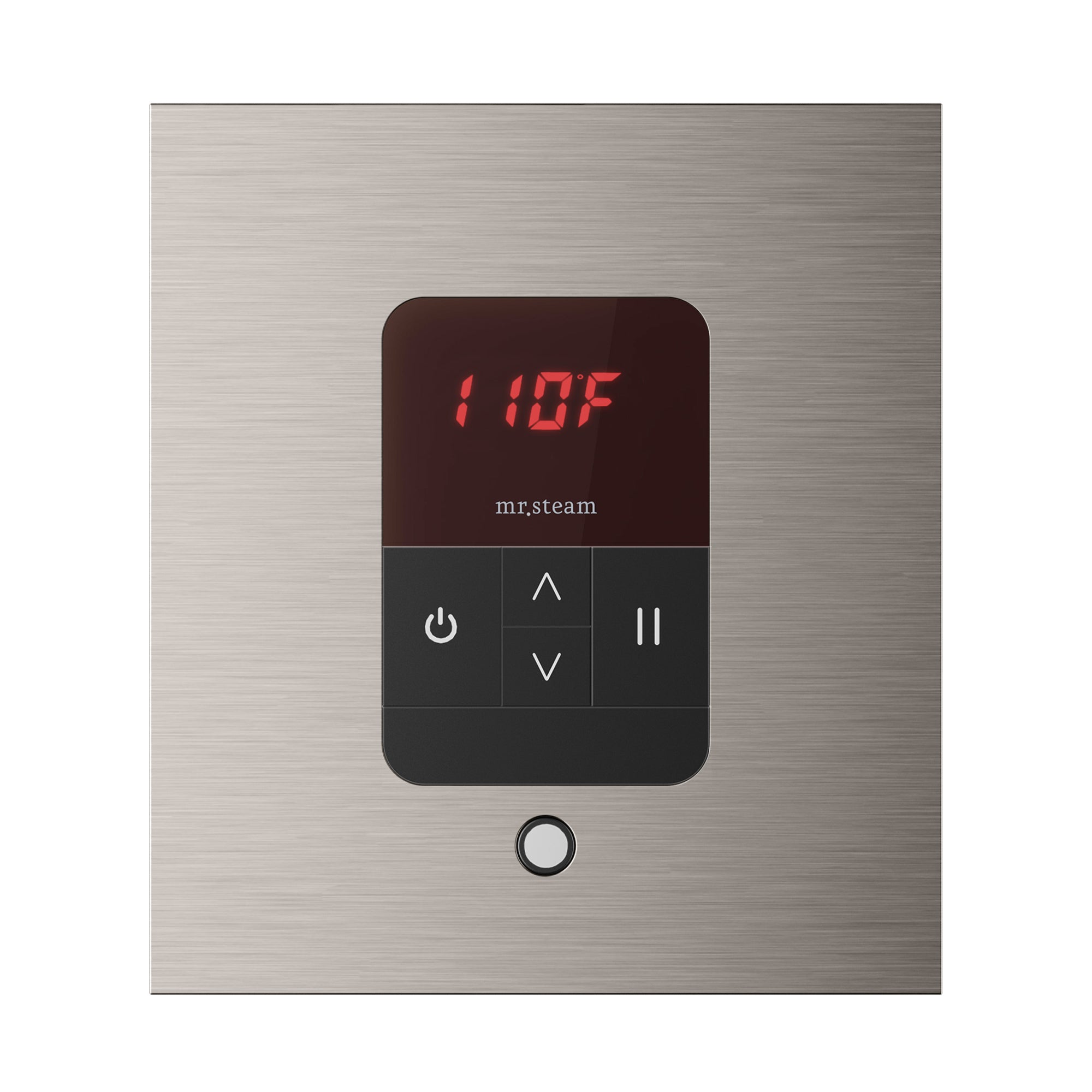 Mr Steam iTempo Square Steam Shower Control and Steamhead