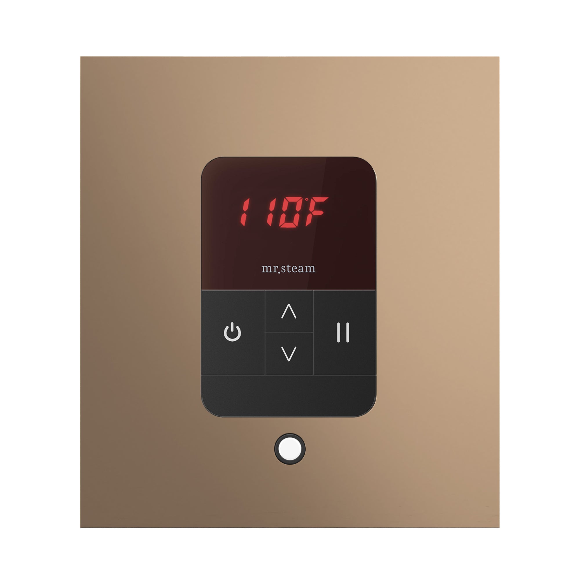 Mr Steam iTempo Square Steam Shower Control and Steamhead