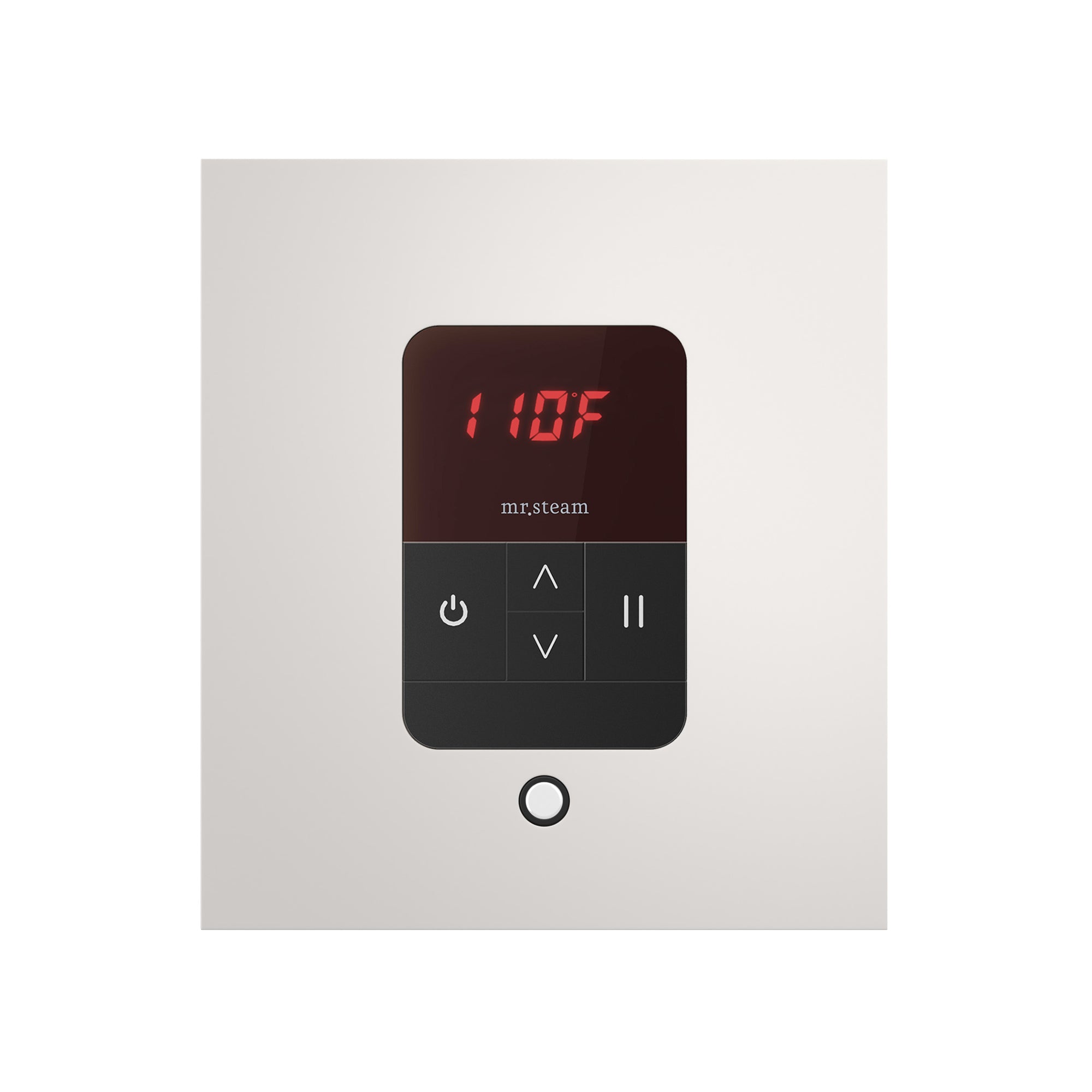 Mr Steam iTempo Square Steam Shower Control and Steamhead