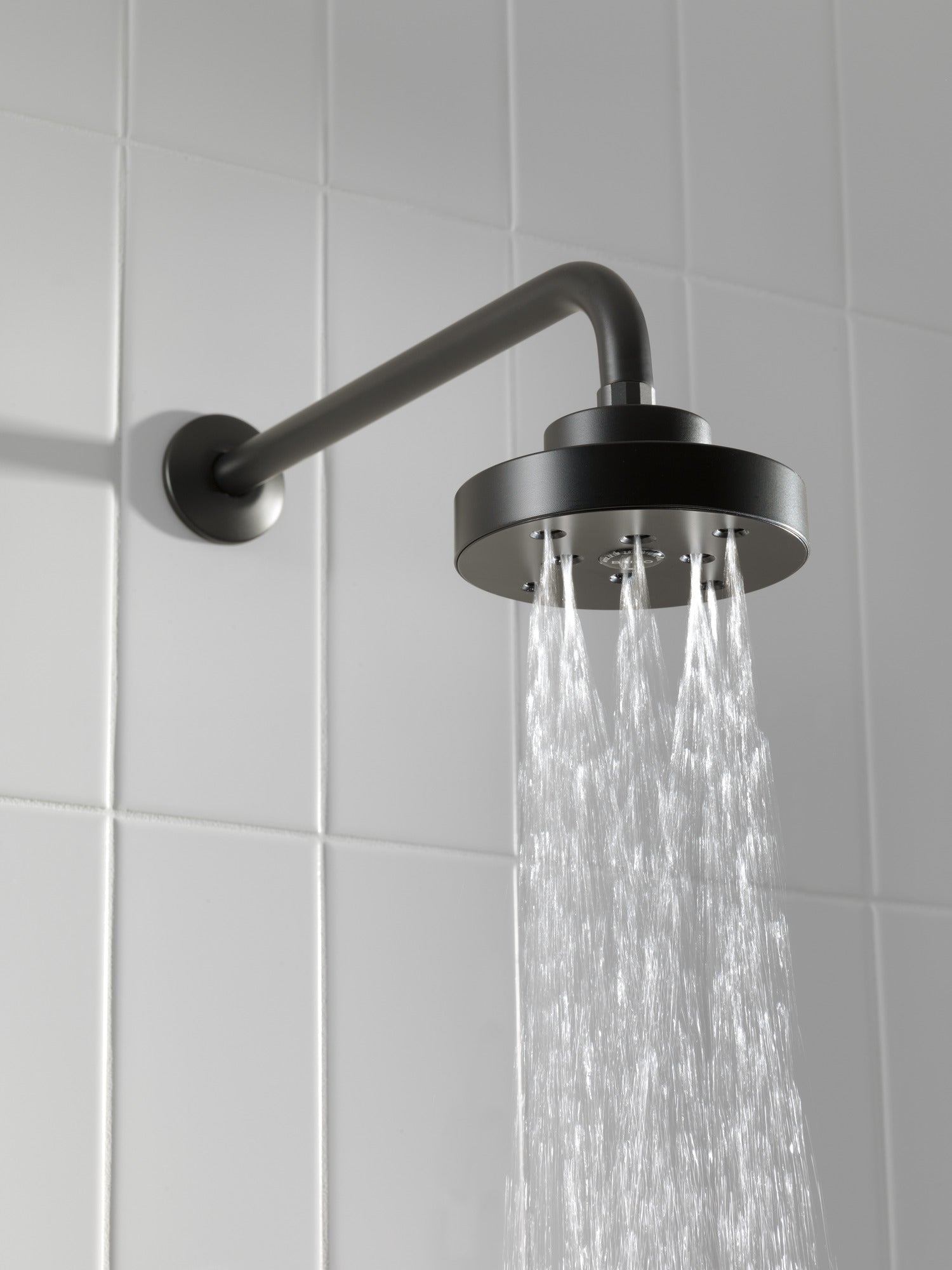 matte black showerhead