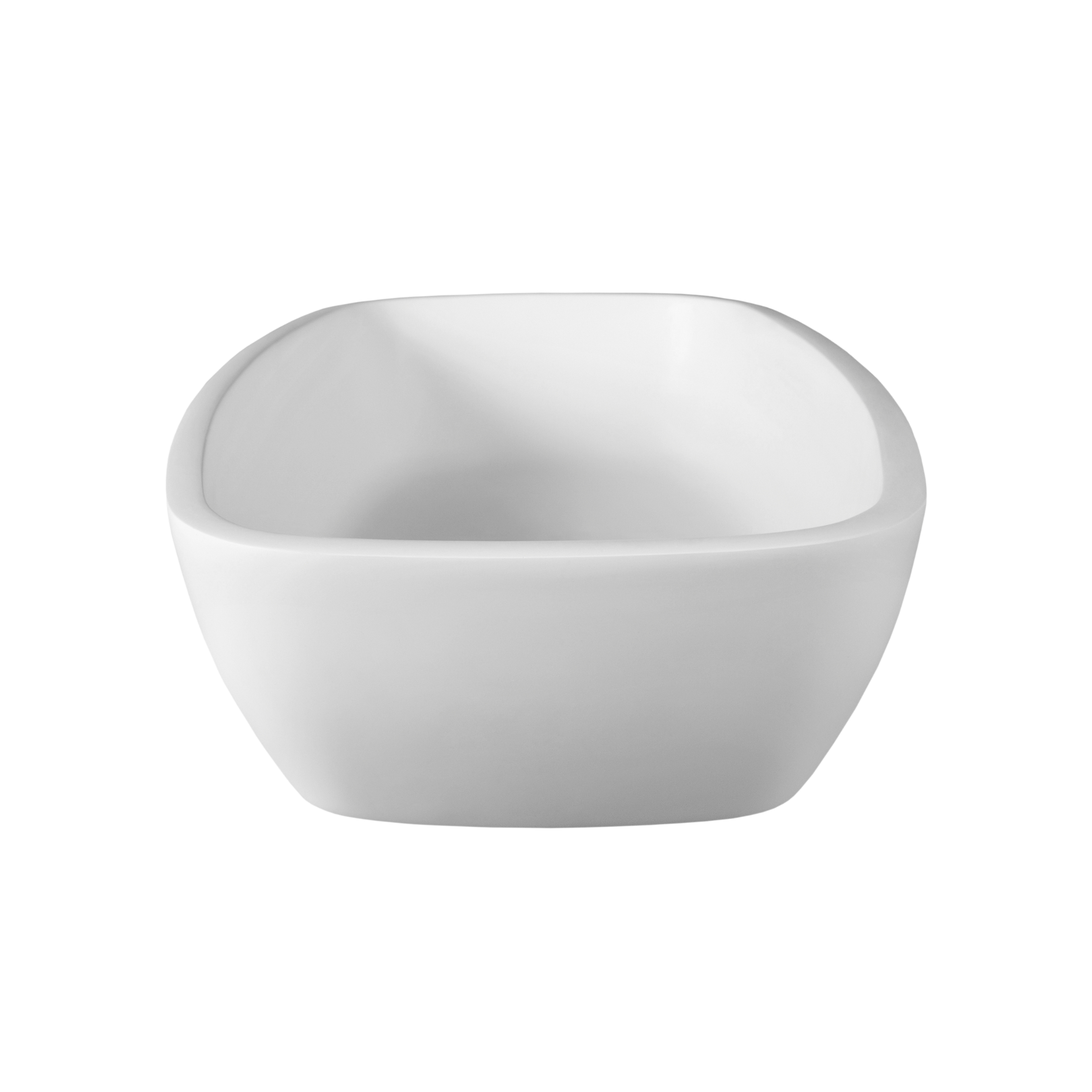 white vessel sink