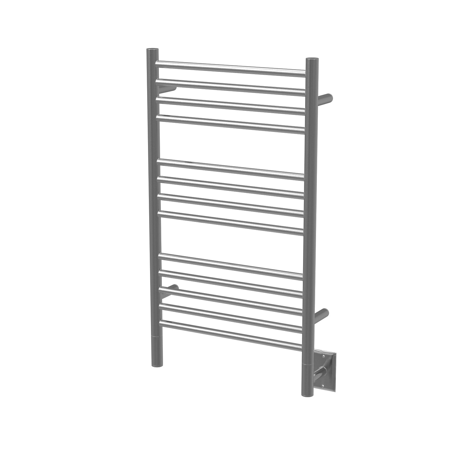 brushed stainless towel warmer