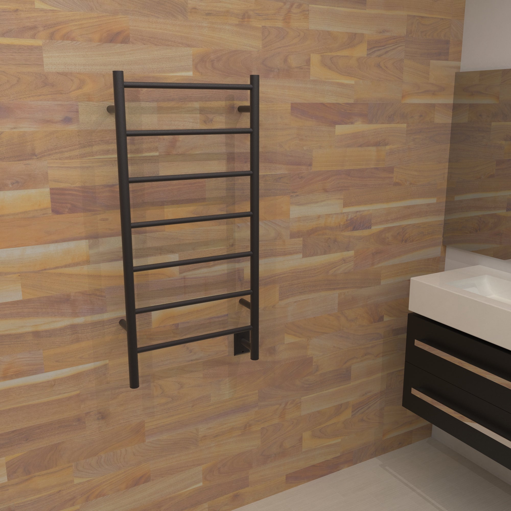 oil rubbed bronze towel warmer