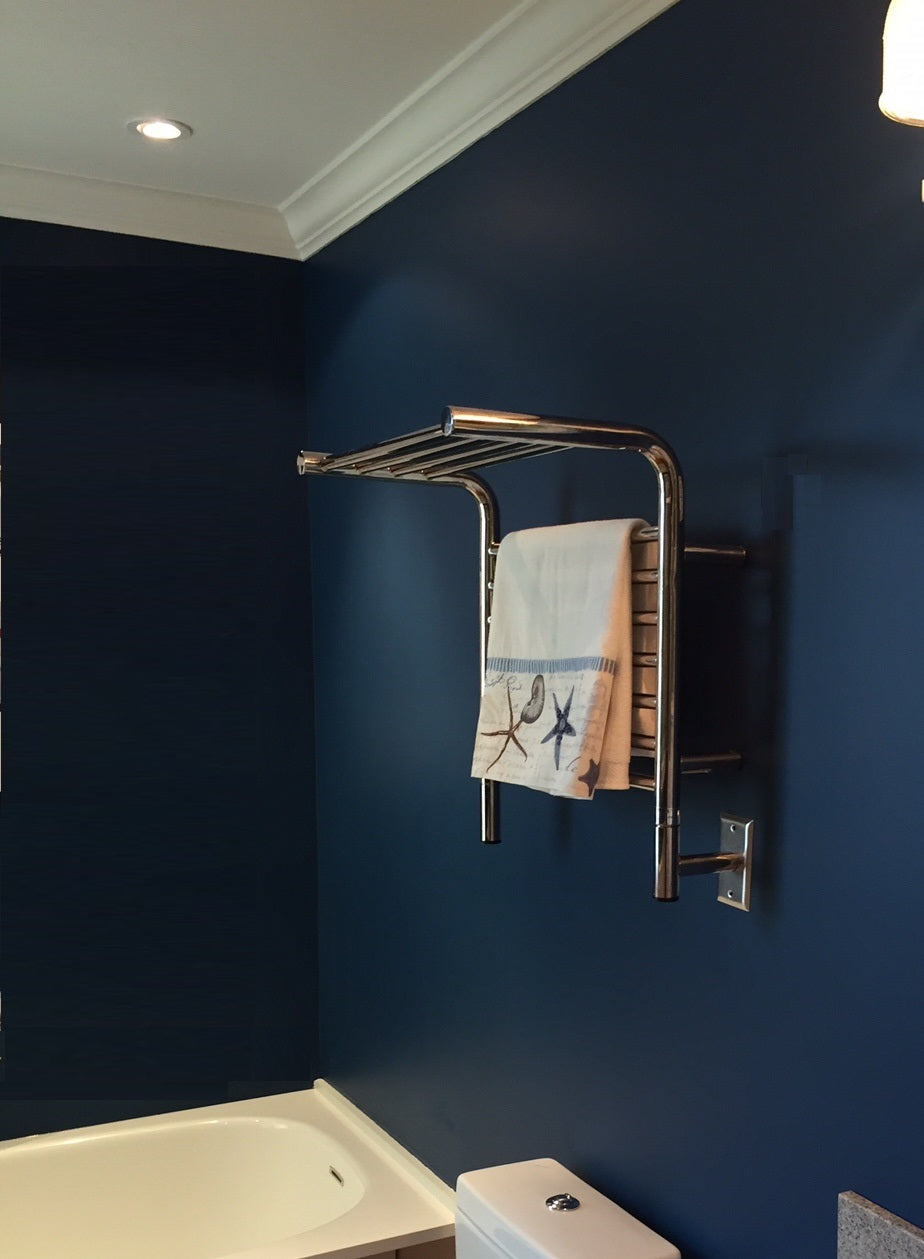 polished towel warmers