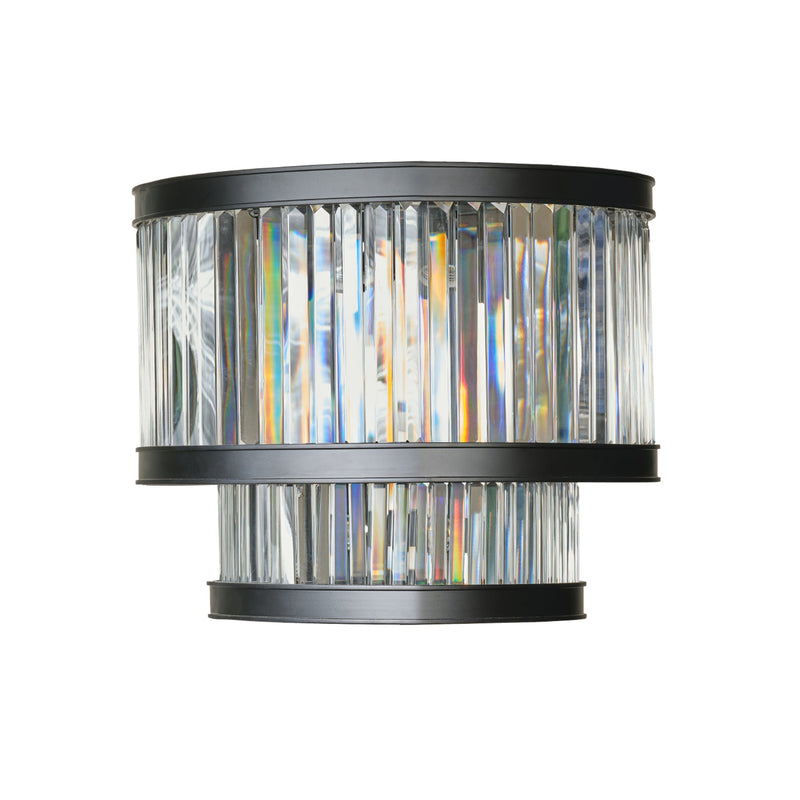 heritage black wall mount light