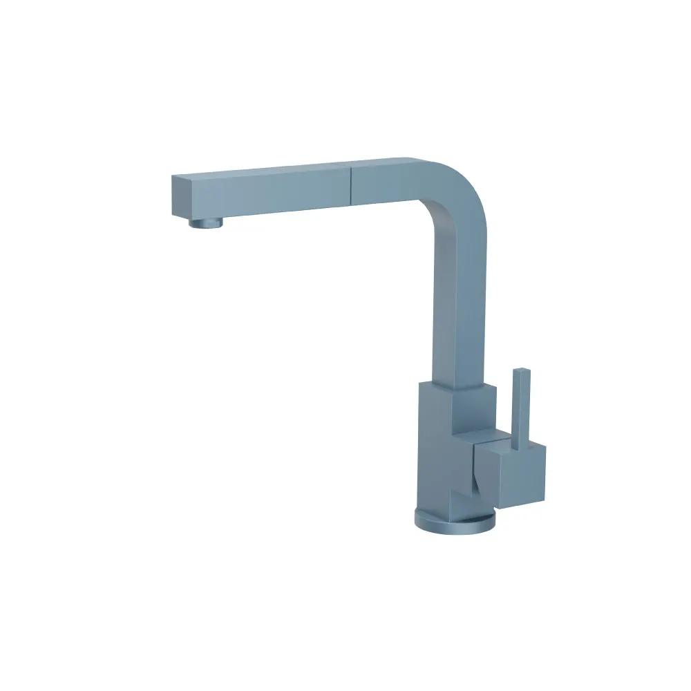 Flusso Deus - Dual Spray Stainless Steel Kitchen Faucet with Pull Out by Flusso