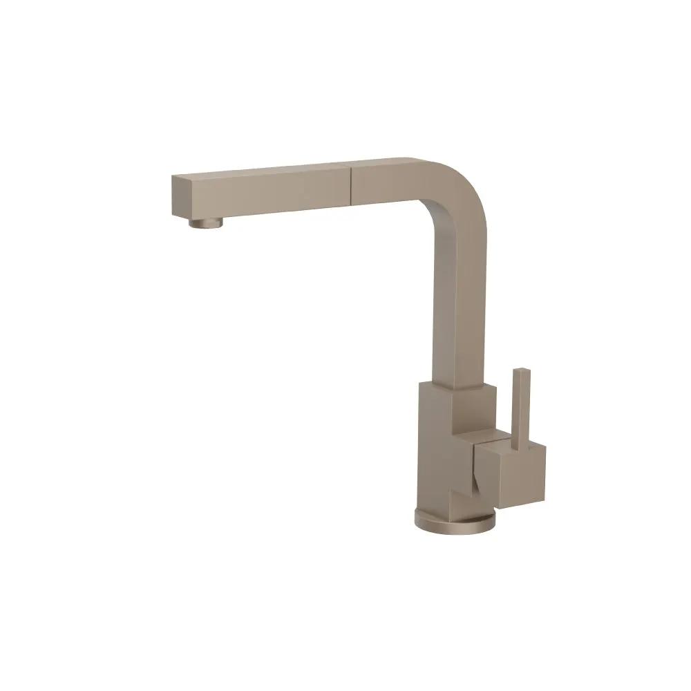 Flusso Deus - Dual Spray Stainless Steel Kitchen Faucet with Pull Out by Flusso