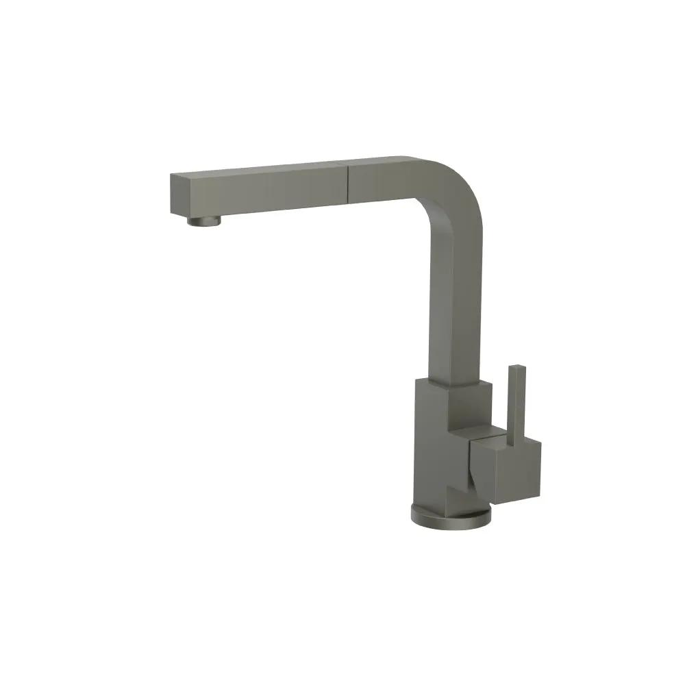 Flusso Deus - Dual Spray Stainless Steel Kitchen Faucet with Pull Out by Flusso