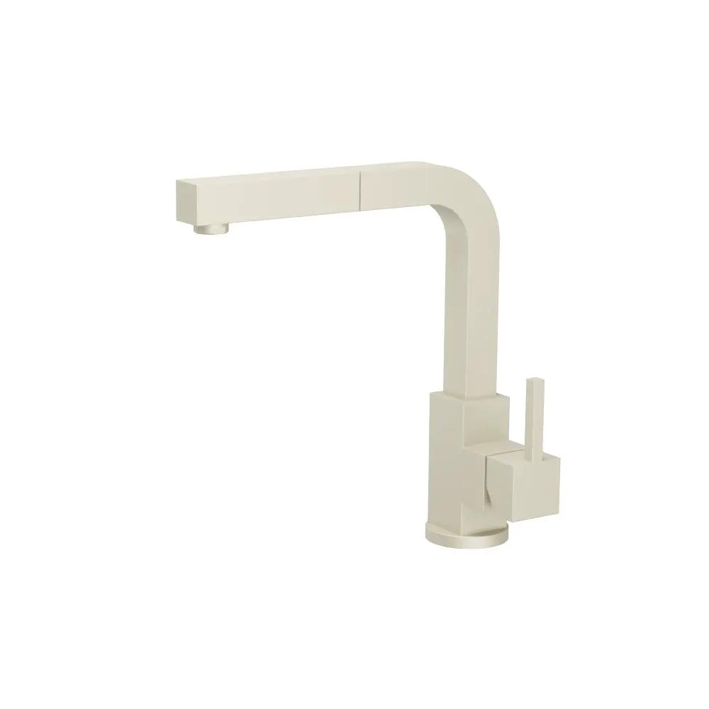 Flusso Deus - Dual Spray Stainless Steel Kitchen Faucet with Pull Out by Flusso