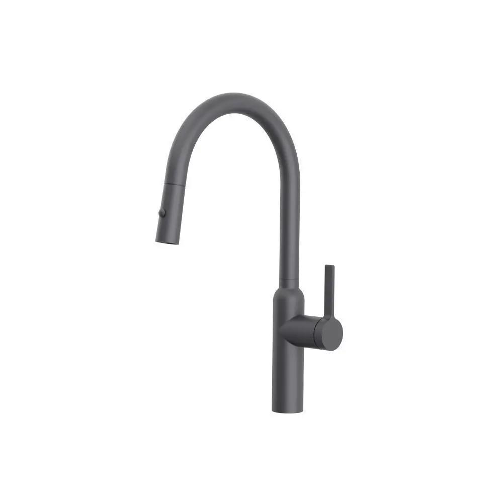 Flusso Ziel - Dual Spray Stainless Steel Kitchen Faucet with Pull Out by Flusso