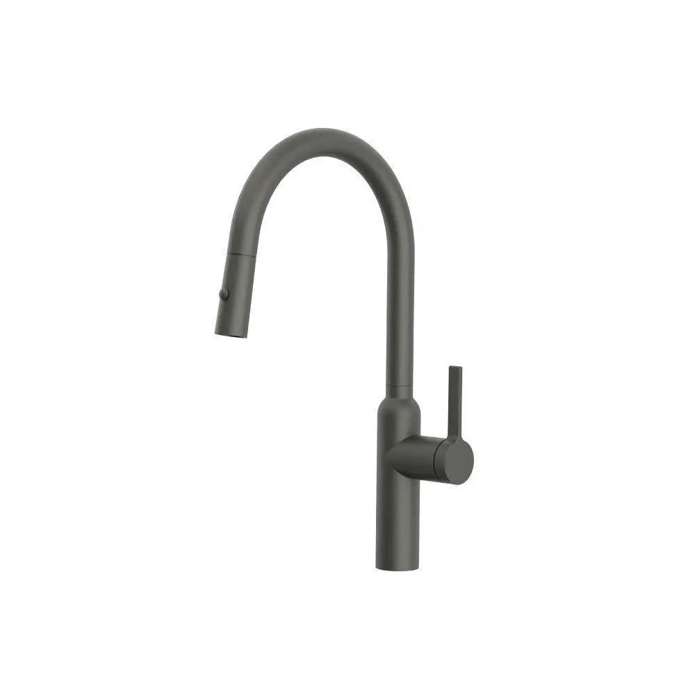Flusso Ziel - Dual Spray Stainless Steel Kitchen Faucet with Pull Out by Flusso