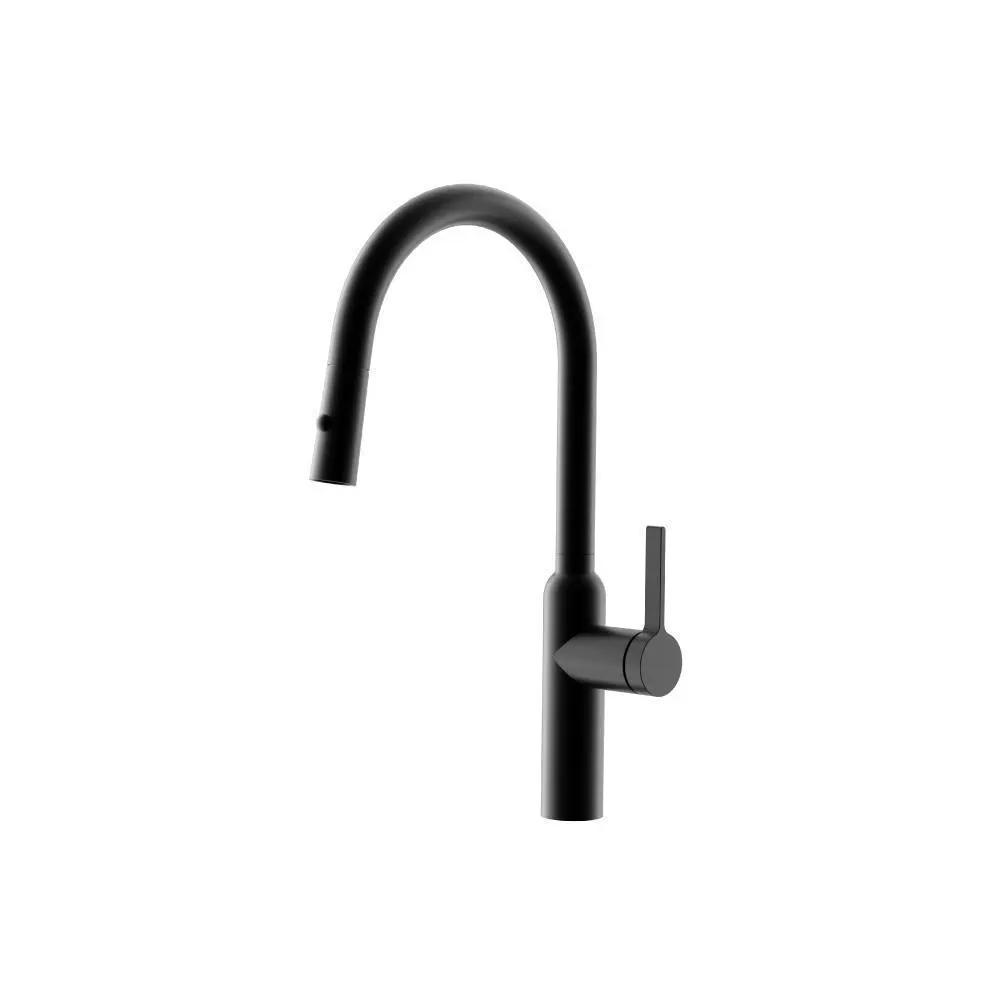 Flusso Ziel - Dual Spray Stainless Steel Kitchen Faucet with Pull Out by Flusso