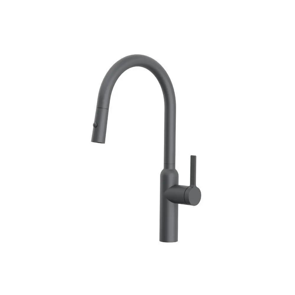 Flusso Ziel - Dual Spray Stainless Steel Kitchen Faucet with Pull Out by Flusso