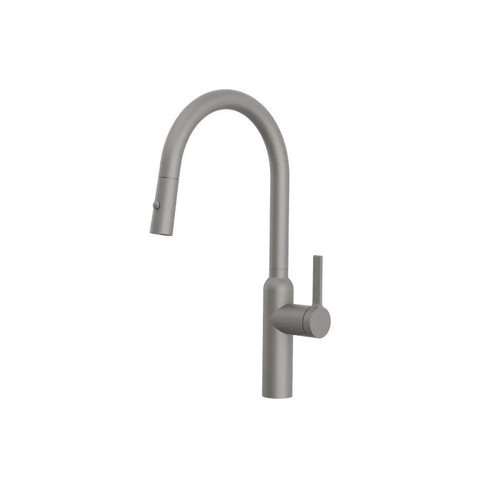Flusso Ziel - Dual Spray Stainless Steel Kitchen Faucet with Pull Out by Flusso