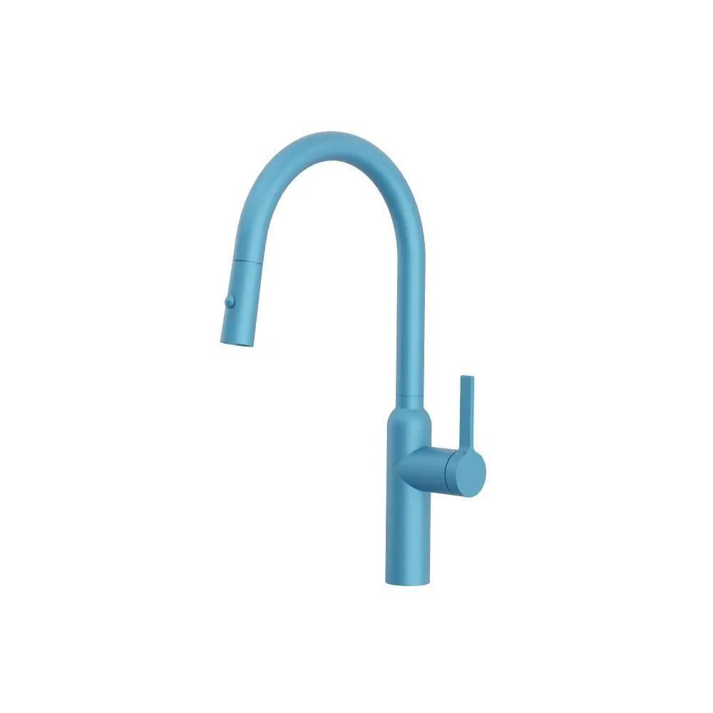 Flusso Ziel - Dual Spray Stainless Steel Kitchen Faucet with Pull Out by Flusso