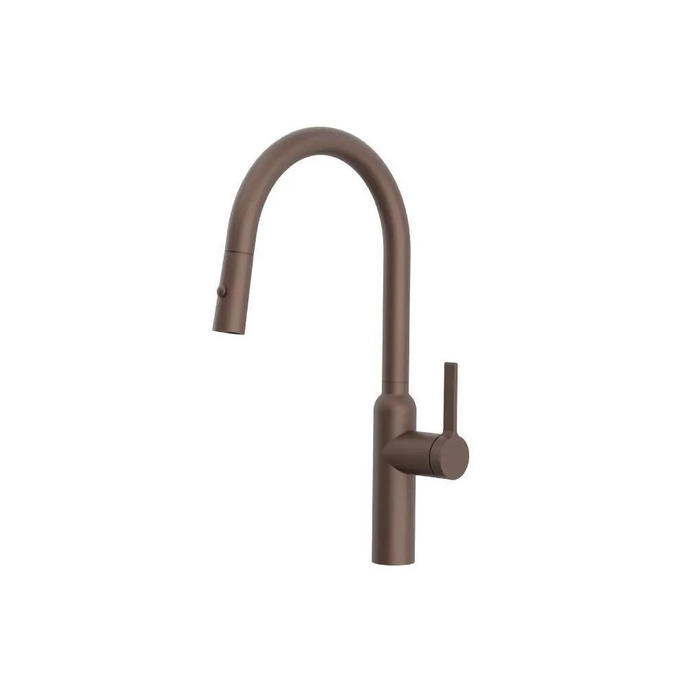 Flusso Ziel - Dual Spray Stainless Steel Kitchen Faucet with Pull Out by Flusso