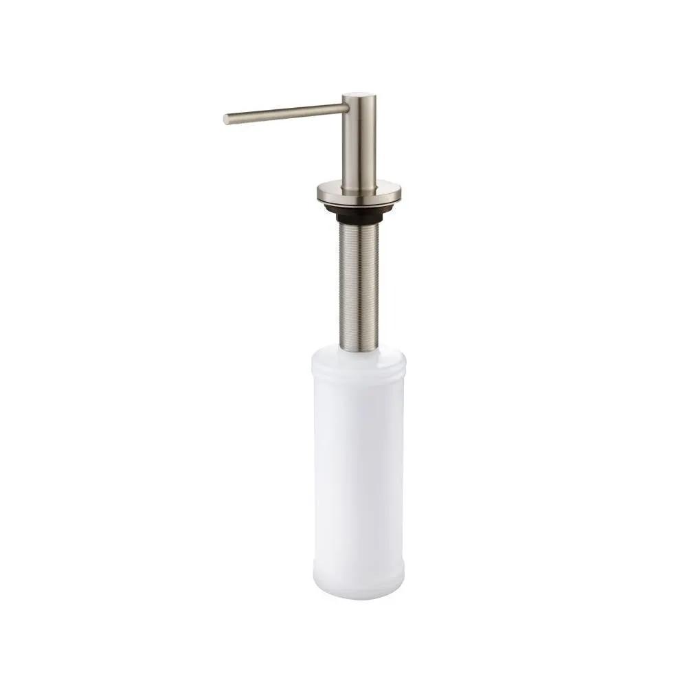 stainless steel soap dispenser