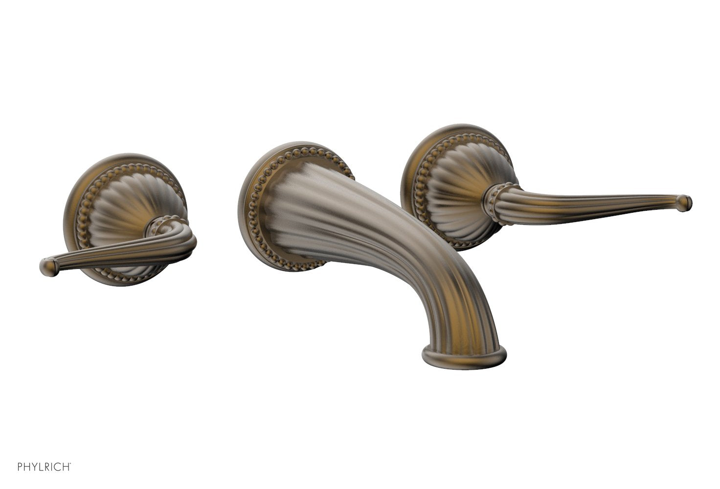 Phylrich GEORGIAN & BARCELONA Wall Tub Set - Lever Handles