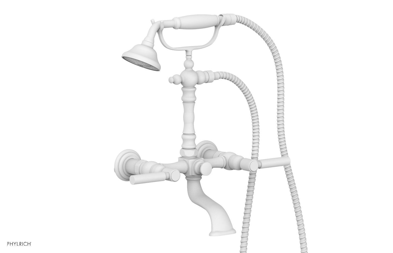 Phylrich BASIC Exposed Tub & Hand Shower - Lever Handle
