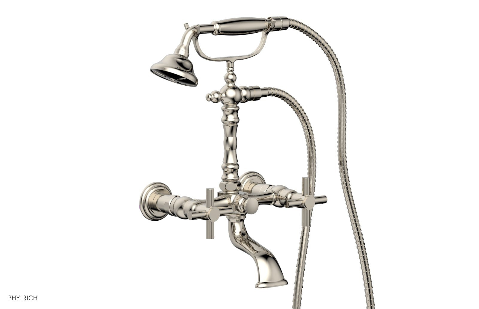 Phylrich BASIC Exposed Tub & Hand Shower - Tubular Handle