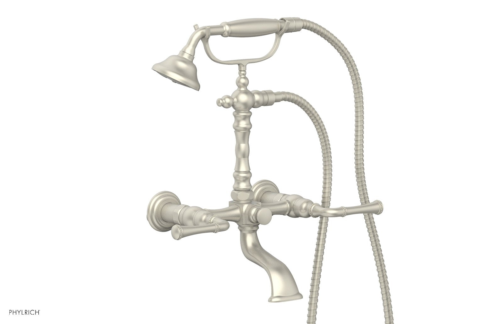 Phylrich BEADED Exposed Tub & Hand Shower - Lever Handle