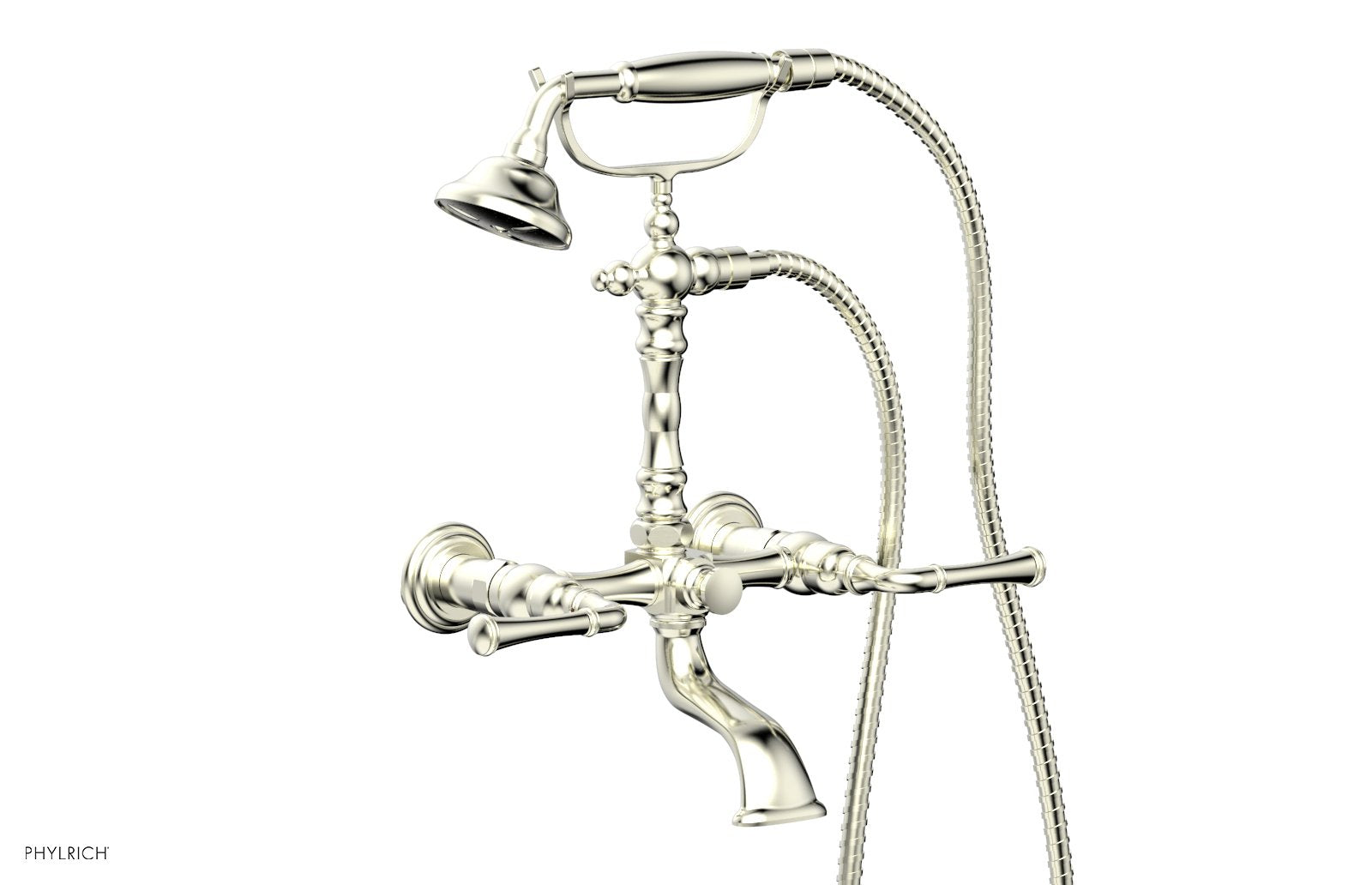 Phylrich COINED Exposed Tub & Hand Shower - Lever Handle