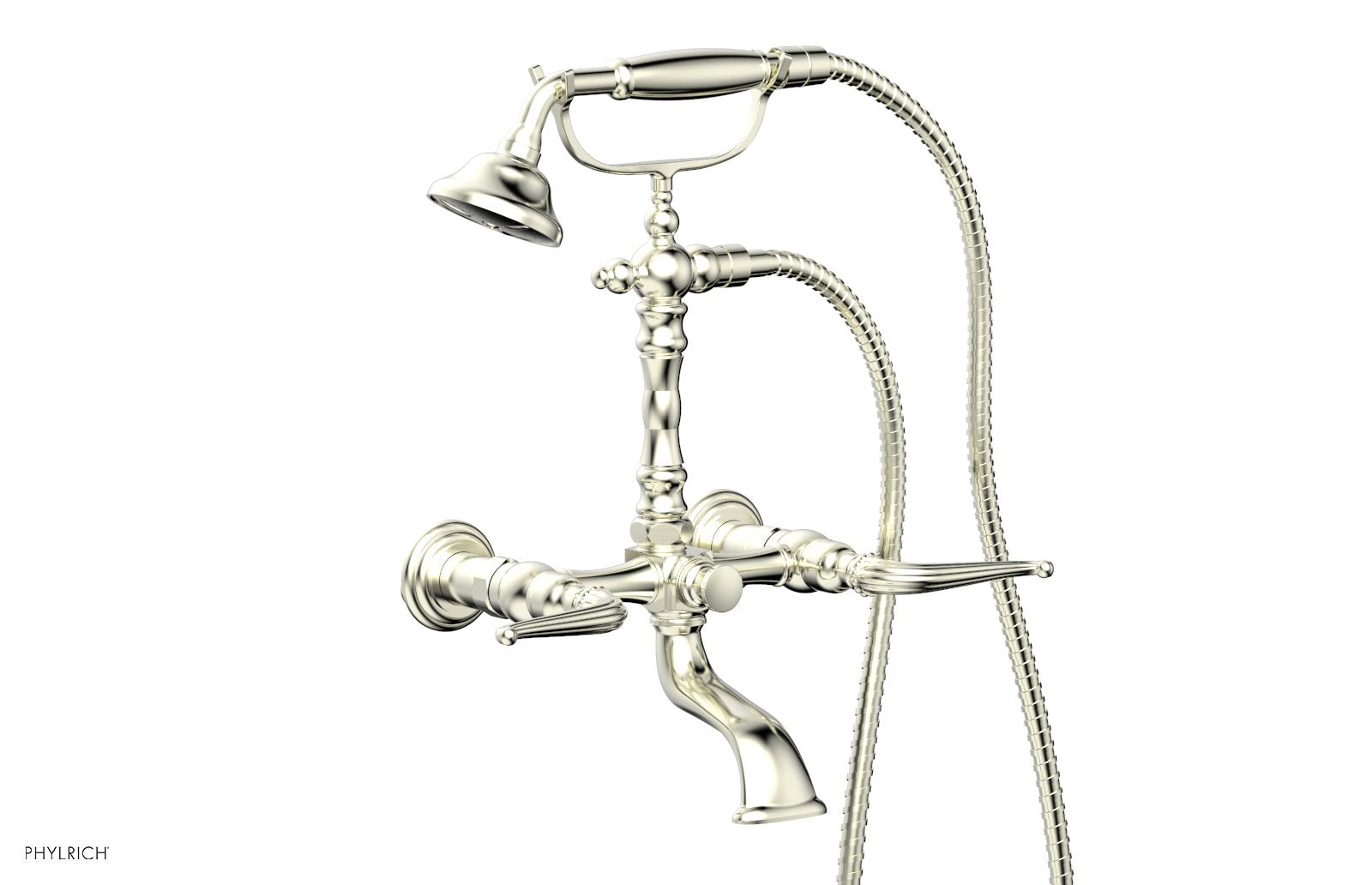 Phylrich GEORGIAN & BARCELONA Exposed Tub & Hand Shower - Lever Handle