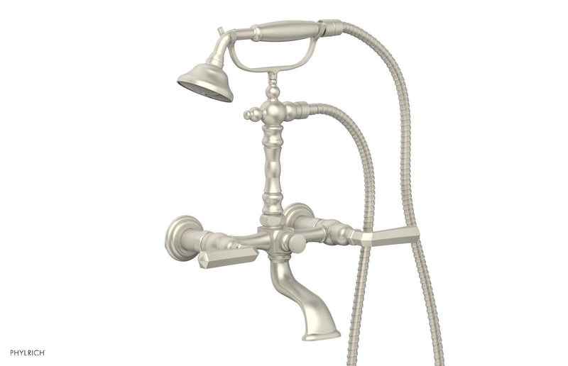 Phylrich LE VERRE & LA CROSSE Exposed Tub & Hand Shower - Lever Handle