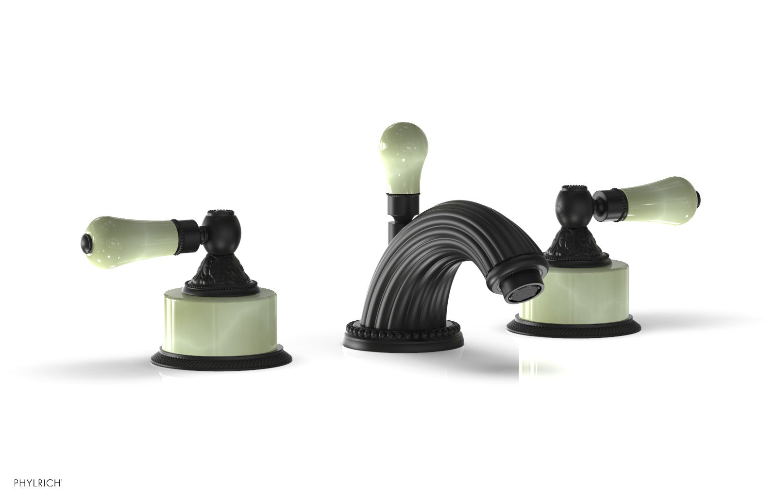 Phylrich VERSAILLES Widespread Faucet - Green Onyx