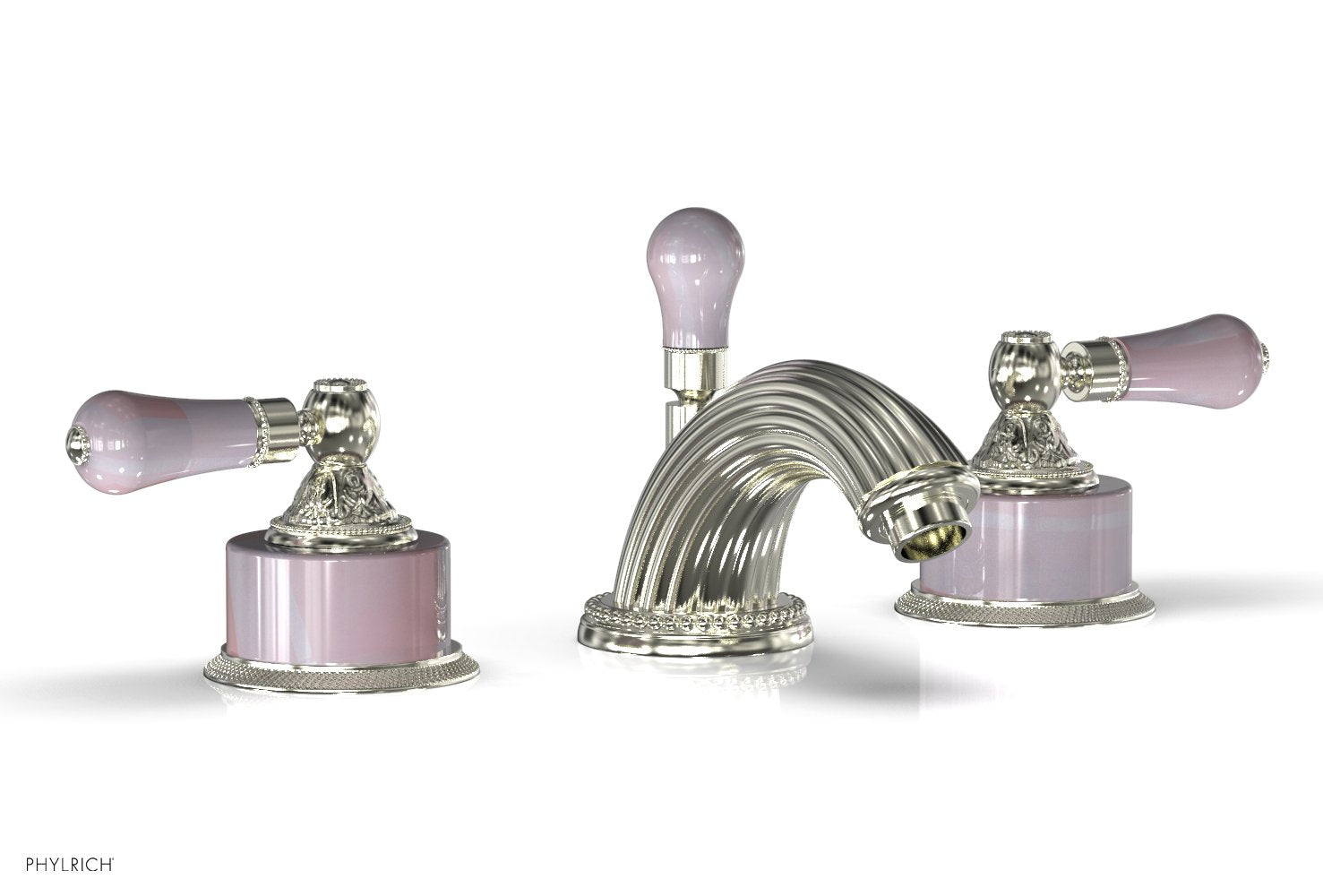 Phylrich VERSAILLES Widespread Faucet - Pink Onyx
