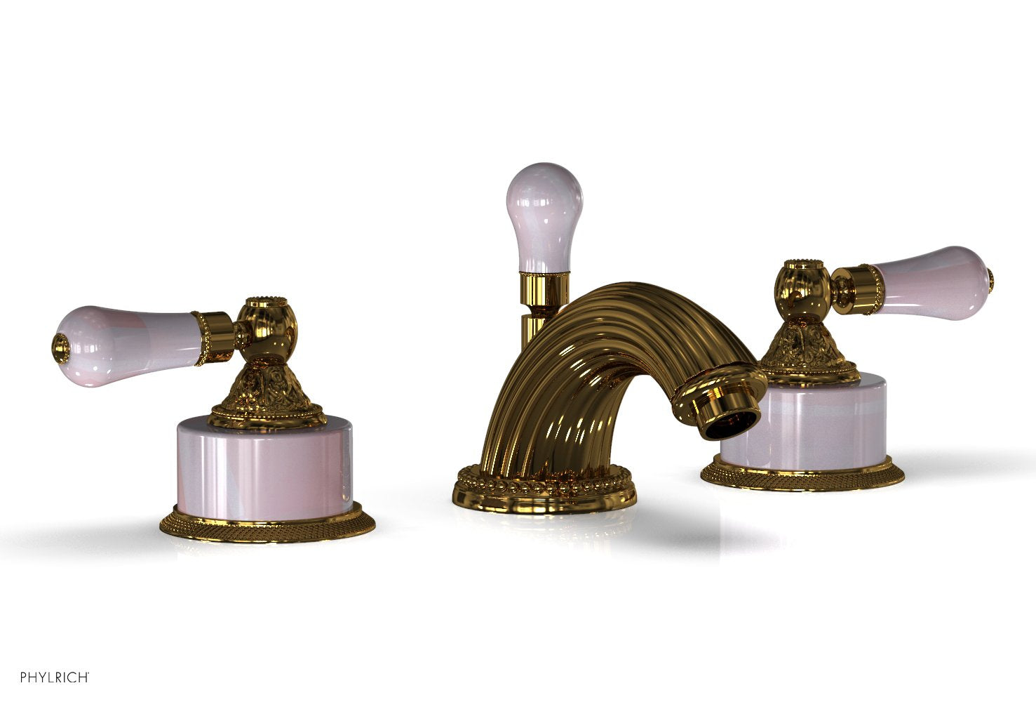 Phylrich VERSAILLES Widespread Faucet - Pink Onyx