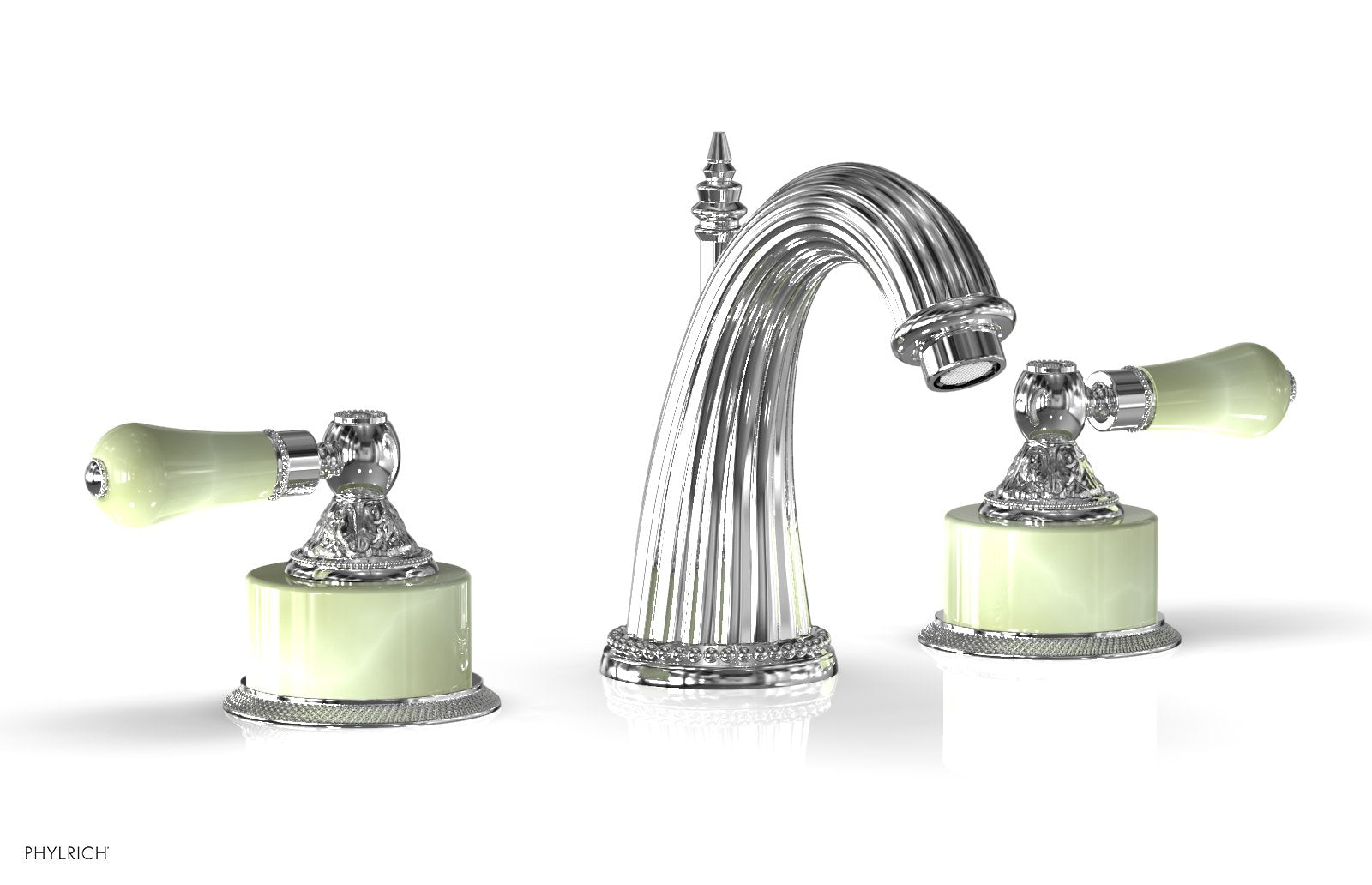 polished chrome faucet