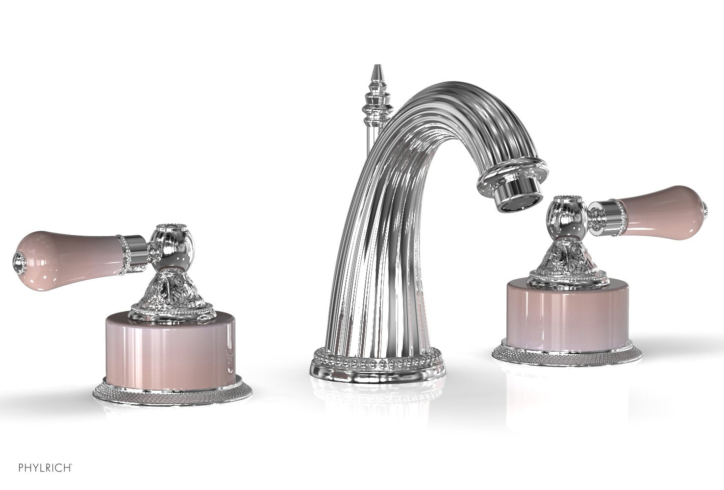 polished chrome faucet