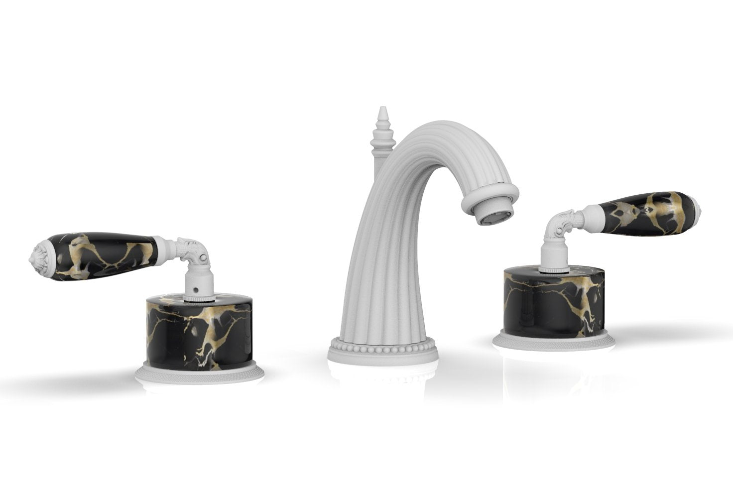 Phylrich VALENCIA Widespread Faucet Black Marble