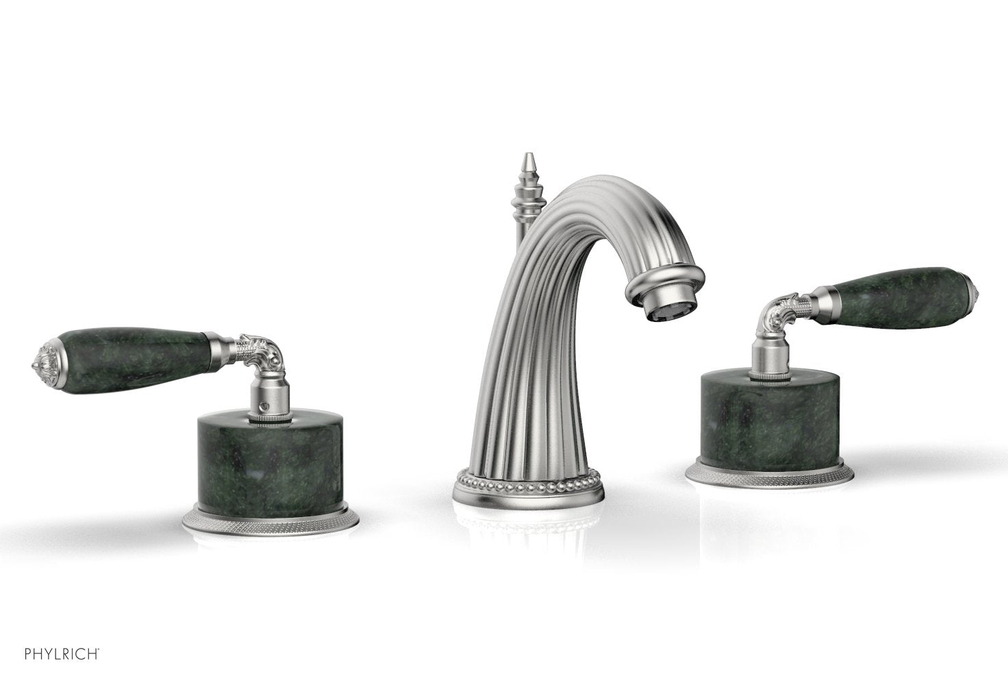 Phylrich VALENCIA Widespread Faucet Green Marble