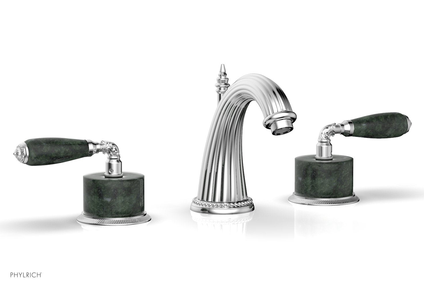 polished chrome faucet