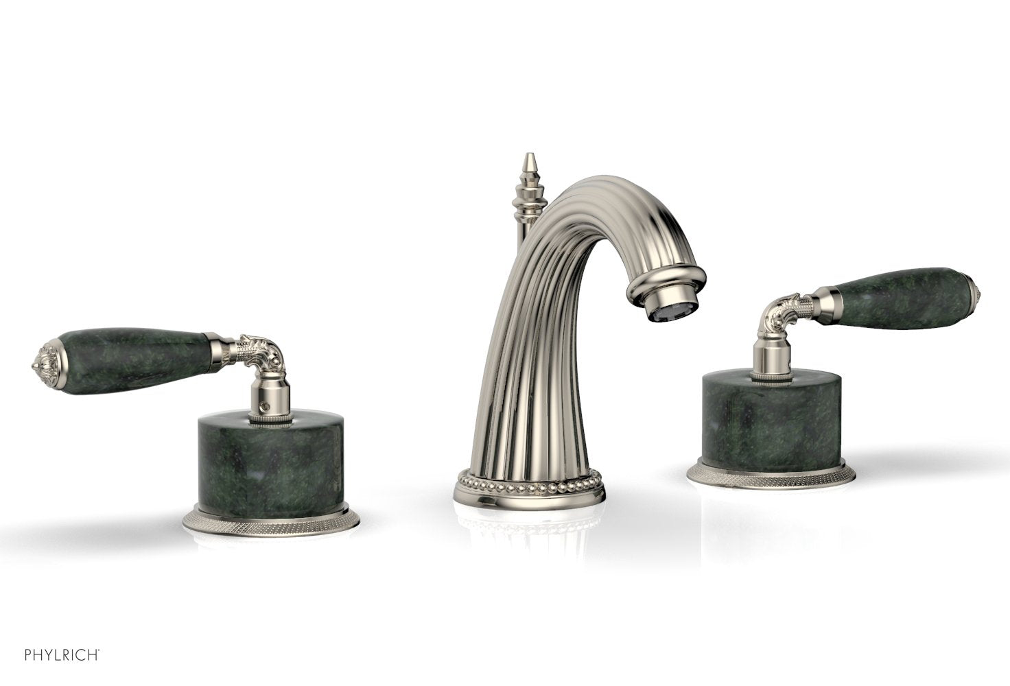 Phylrich VALENCIA Widespread Faucet Green Marble
