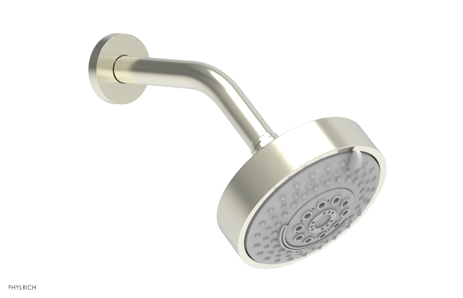 Phylrich 5" Contemporary Shower Head - 4 Functions