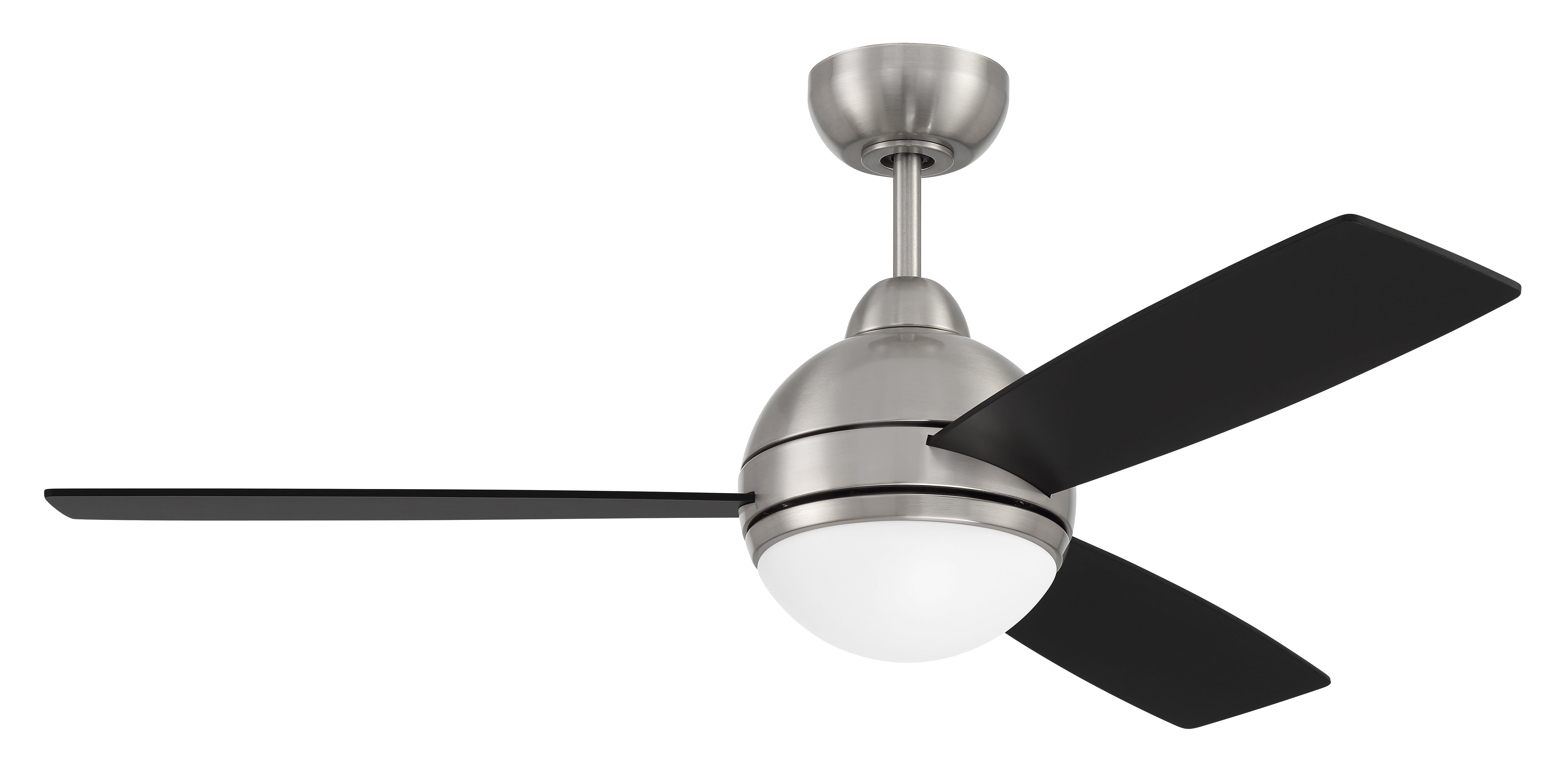 brushed polished nickel ceiling fans