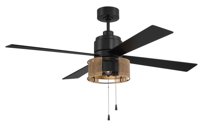 flat black ceiling fans
