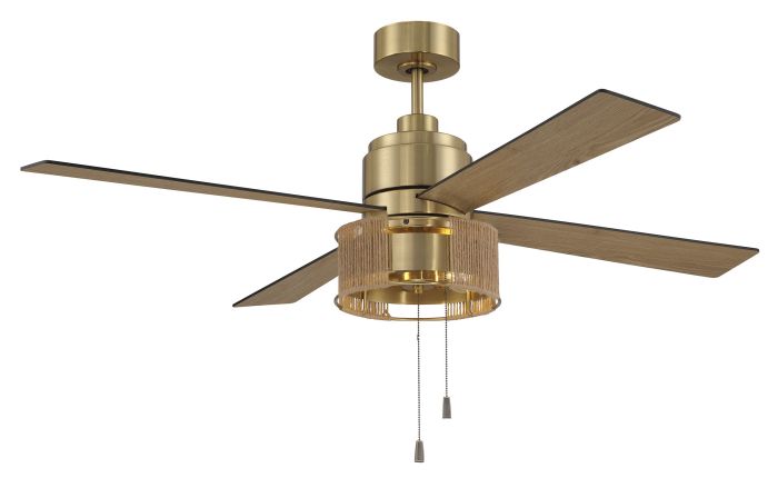 satin brass ceiling fans