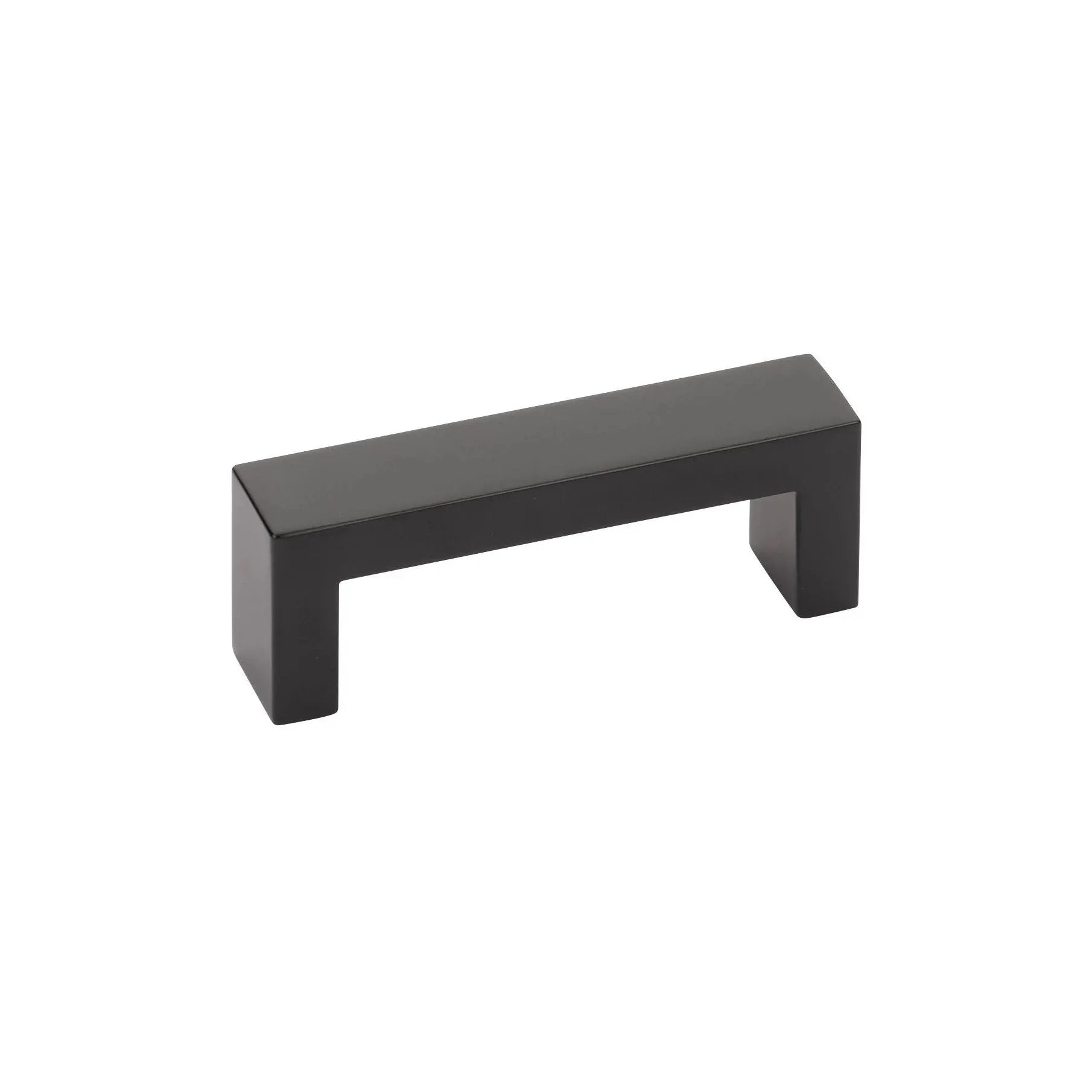 flat black cabinet pull