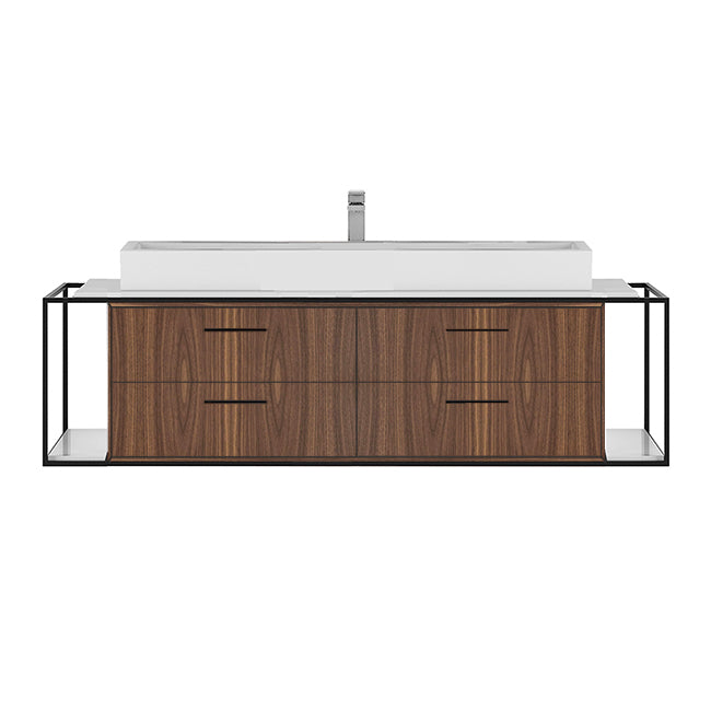 Lacava Linea 60" Wall Mount Under Counter Vanity