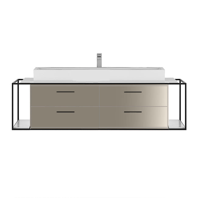 Lacava Linea 60" Wall Mount Under Counter Vanity