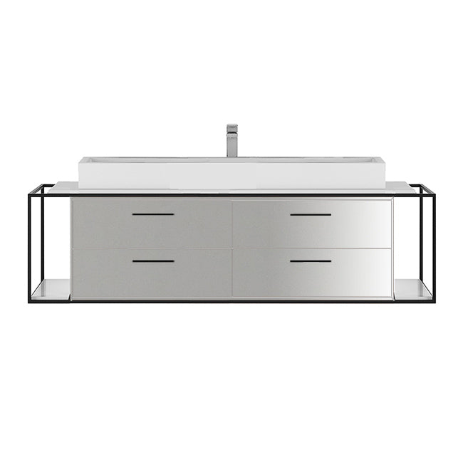 Lacava Linea 60" Wall Mount Under Counter Vanity