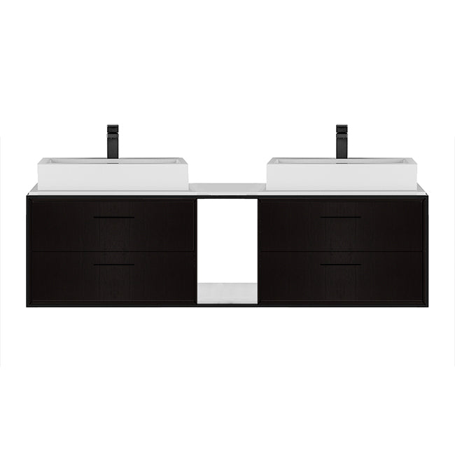 Lacava Linea 60" Wall Mount Under Counter Vanity