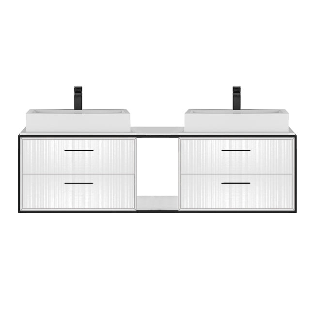 Lacava Linea 60" Wall Mount Under Counter Vanity